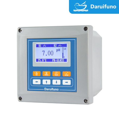 Atık Su İçin Yüksek Hassasiyetli 4 ~ 20mA veya 0 ~ 20mA IP66 pH ORP Metre Kontrol Cihazı