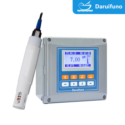 Analog PH / ORP denetleyicisi, kanalizasyon veya içme suyu için tarihsel veri kayıtları ve RS485 ile