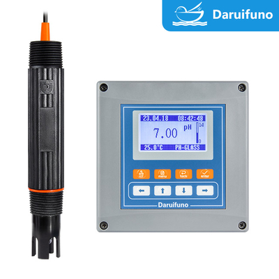 Analog PH / ORP denetleyicisi, kanalizasyon veya içme suyu için tarihsel veri kayıtları ve RS485 ile