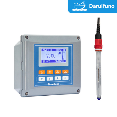 Analog PH / ORP denetleyicisi, kanalizasyon veya içme suyu için tarihsel veri kayıtları ve RS485 ile