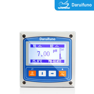 Çift 4-20mA Çıkışlı ve IP66 Panel Montajlı RS485 Modbus RTU pH ORP Kontrol Cihazı (Online pH ORP Analizörü için)